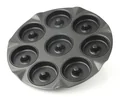 Apple fritter baking tray for 8 cakes, Ø 33 x 3 cm