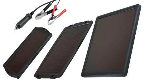 "Panneau solaire mobile 2,5 W pour charge d'entretien image"