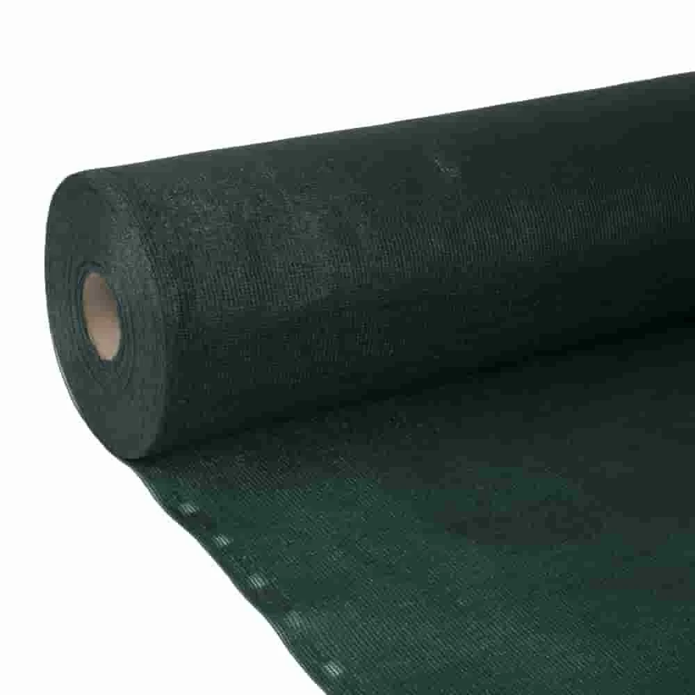 "Filet brise-vue vert 1m x 50m HDPE, brise-vent jardin, clôture image"