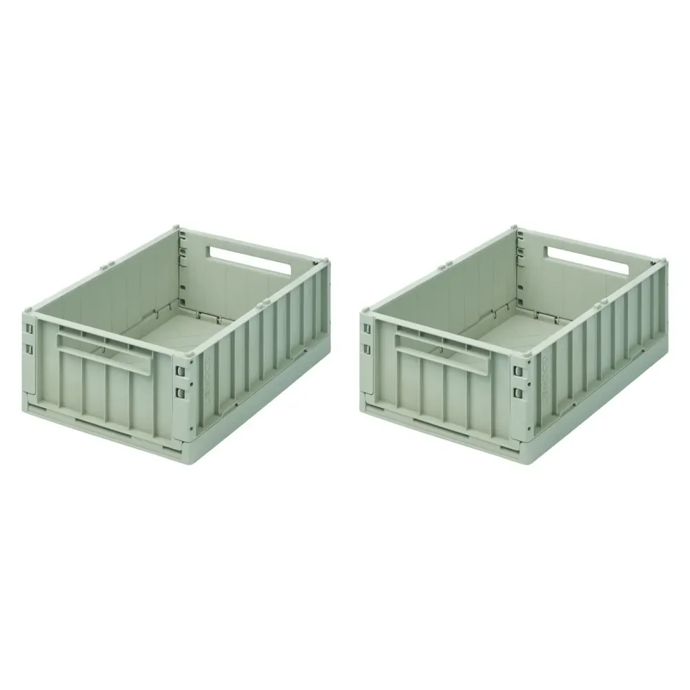 "Liewood boîte de rangement "Weston" pack de 2 M menthe poivrée image"