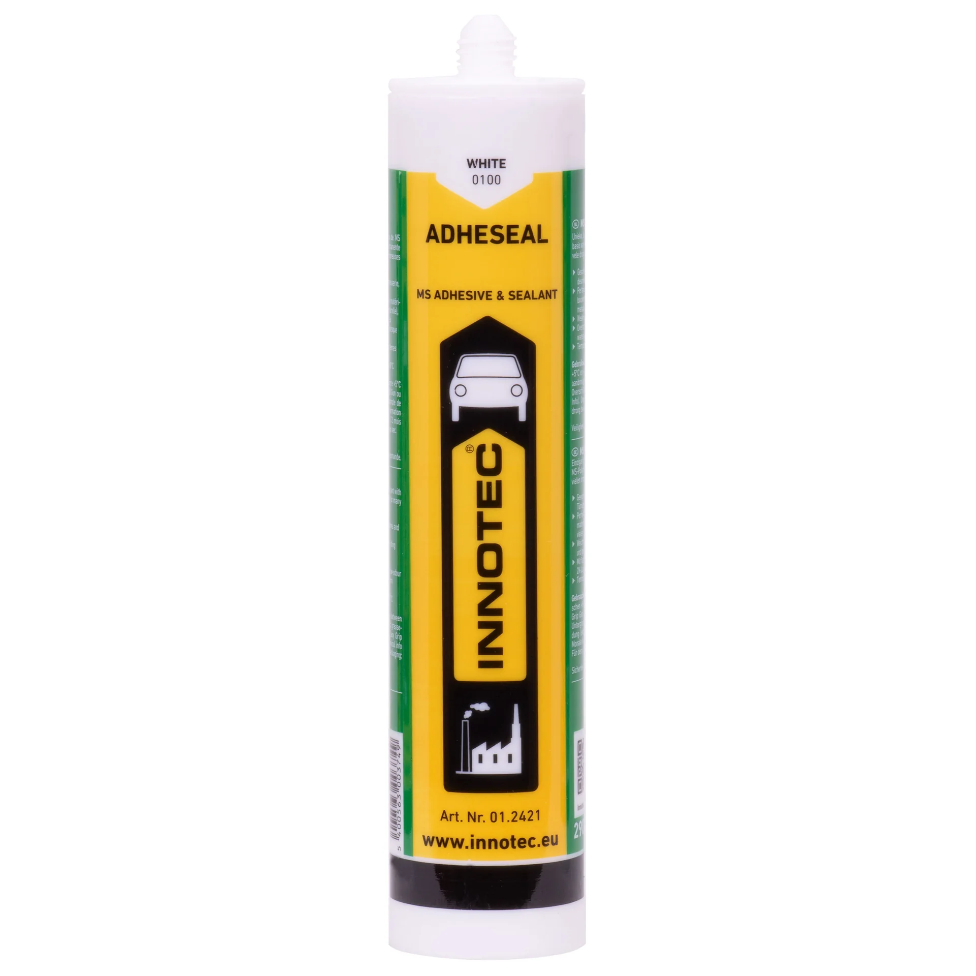 "Mastic adhésif blanc, Mastic colle multi usage, Mastic d'étanchéité blanc, 290 ml incl. Spitze image"
