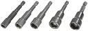 Magnetic socket wrench set 5-piece