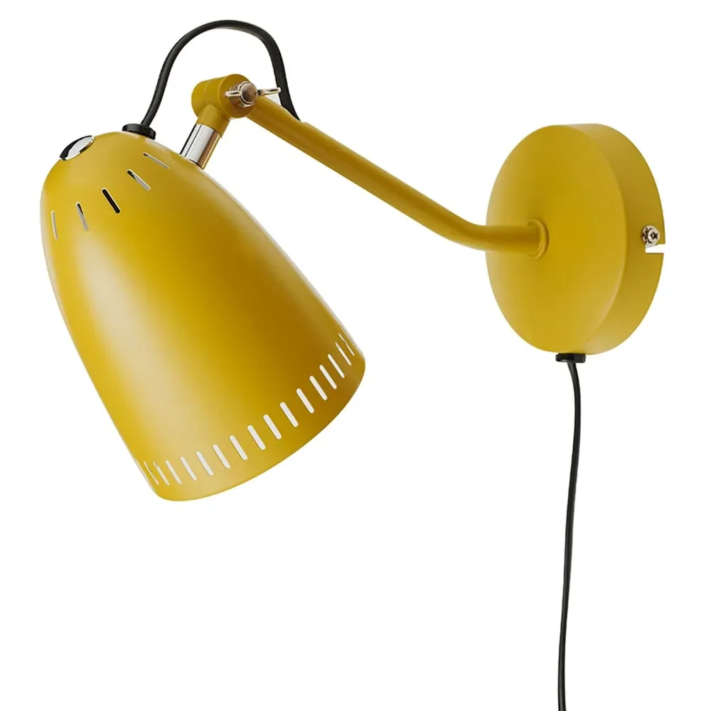 "Superliving Applique Métal "Dynamo" jaune moutarde mat image"